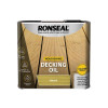 Ronseal Decking Oil Natural Pine 2.5 Litre