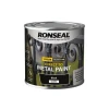 Ronseal Direct to Metal Paint Black Gloss 250ml