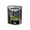 Ronseal Direct to Metal Paint Black Gloss 750ml
