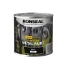 Ronseal Direct to Metal Paint Black Matt 250ml