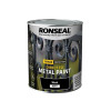 Ronseal Direct to Metal Paint Black Matt 750ml