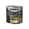 Ronseal Direct to Metal Paint Gold Satin 250ml