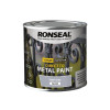 Ronseal Direct to Metal Paint Steel Grey Gloss 250ml