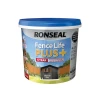 Ronseal Fence Life Plus+ Charcoal Grey 5 Litre