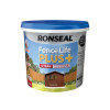 Ronseal Fence Life Plus+ Country Oak 5 Litre