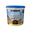 Ronseal Fence Life Plus Dark Oak 5 Litre