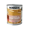 Ronseal Interior Varnish Quick Dry Gloss Medium Oak 750ml