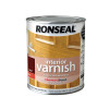 Ronseal Interior Varnish Quick Dry Gloss Teak 250ml
