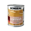 Ronseal Interior Varnish Quick Dry Gloss Teak 250ml