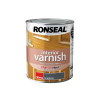 Ronseal Interior Varnish Quick Dry Gloss Graphite 750ml