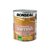 Ronseal Interior Varnish Quick Dry Matt Light Oak 750ml
