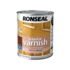 Ronseal Interior Varnish Quick Dry Satin Dark Oak 250ml