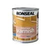 Ronseal Interior Varnish Quick Dry Satin French Oak 750ml