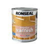 Ronseal Interior Varnish Quick Dry Satin Light Oak 250ml