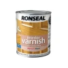 Ronseal Interior Varnish Quick Dry Satin Light Oak 250ml