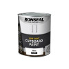 Ronseal One Coat Cupboard Paint White Gloss 750ml