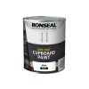 Ronseal One Coat Cupboard Paint White Gloss 750ml