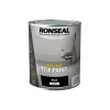 Ronseal One Coat Tile Paint Black Gloss 750ml