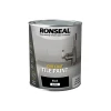 Ronseal One Coat Tile Paint Black Gloss 750ml