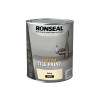 Ronseal One Coat Tile Paint Ivory Satin 750ml