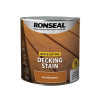 Ronseal Quick Drying Decking Stain Rich Mahogany 2.5 litre