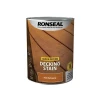 Ronseal Quick Drying Decking Stain Rich Mahogany 5 litre