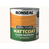 Ronseal Ultra Tough Internal Clear Mattcoat Varnish 2.5 Litre