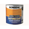 Ronseal Ultra Tough Internal Clear Satincoat Varnish 2.5 Litre