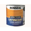 Ronseal Ultra Tough Internal Clear Satincoat Varnish 2.5 Litre