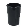 Floplast 50mm Downpipe Connector Black