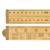 RST RSR073P Wood Folding Rule 1m / 39in