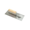 RST Plasterers Finishing Trowel Straight Wooden Handle 11in x 4.1/2in