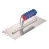 Notched Trowel - Square Serration 10 x 10mm Soft Grip