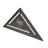RST Aluminium Black Rafter Square 12in