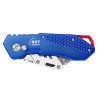 RST Aluminium Blue Folding Knife
