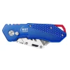 RST Aluminium Blue Folding Knife