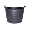 Rubi NÂº. 3 FLEXTUB Plastic Tub Black 40 litre