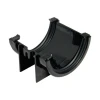 75mm Half Round Gutter Union Black
