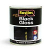 Rustins Quick Dry Matt Black Paint