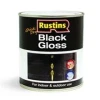 Rustins Quick Dry Matt Black Paint