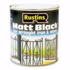Rustins Matt Black Paint