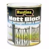 Rustins Matt Black Paint