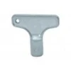 Radiator Key - Zinc T Bar Style