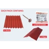 Onduline Easyline Kit Red for 6x4 shed