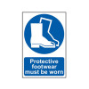 Scan Protective Footwear Must Be Worn - PVC 200 x 300mm