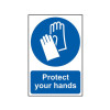 Scan Protect Your Hands - PVC 200 x 300mm