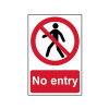 Scan No Entry - PVC 200 x 300mm