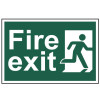 Scan Fire Exit Man Running Right - PVC 300 x 200mm