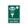 Scan Emergency Eye Wash - PVC Sign 200 x 300mm