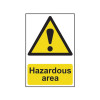 Scan Hazardous Area - PVC 400 x 600mm